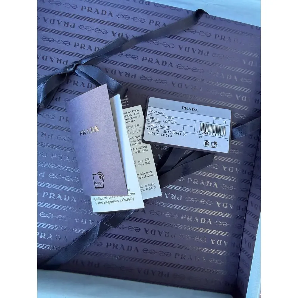 Prada Silk Scarf NEW!